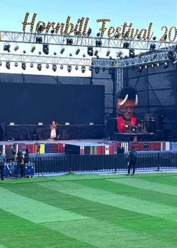 The Indian Tribal | Stage set for the concerts at the 10-day Music Festival