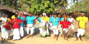 The Indian Tribal Music Odisha - Madli Naach during Dussehra