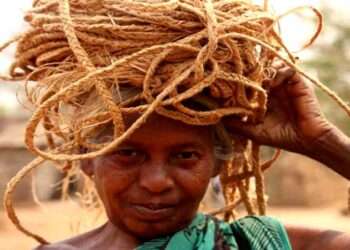 A Mankidia tribeswoman