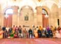 The Indian Tribal, The President of India, Shri Ram Nath Kovind with recipients of Nari Shakti Puraskar-(2020-2021) on the occasion of International Women's Day at Rashtrapati Bhavan on March 8, 2022.