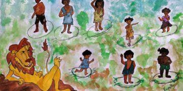 The Indian Tribal Sports - Unique Tribal game | अनोखा जनजातीय खेल भूखा शेर