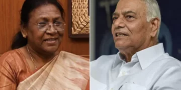 President Droupadi Murmu, The Indian Tribal Latest U[date , Draupadi Murmu Yashwant Sinha