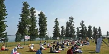 The Indian Tribal Latest News Jammu | Tribal students attending a class in in J&K