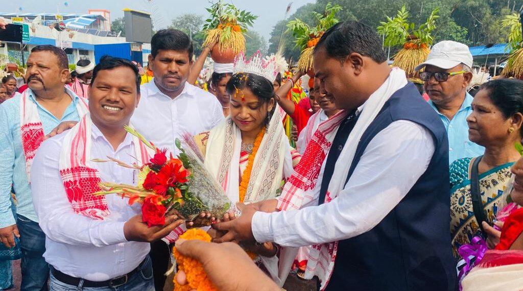 The Indian Tribal News | Grand celebration in Ranchi, Puja Lakra