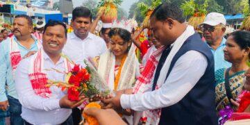 The Indian Tribal News | Grand celebration in Ranchi, Puja Lakra