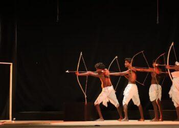 The Indian Tribal |Tribal Artistes Enacting The Play Jugi Triyao