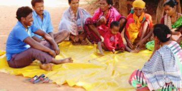 'International Immunization Week' (April24-30) - Tarenga (extreme left) counseling people)