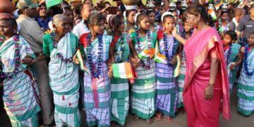 President Attended A Civic Reception Hosted In Her Honour