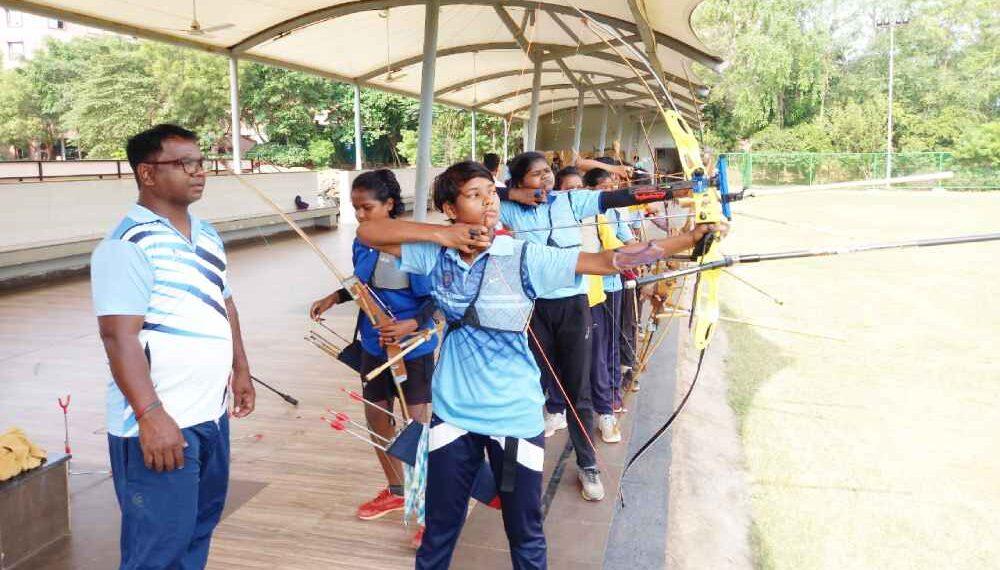 Rajesh Coaching Youngsters