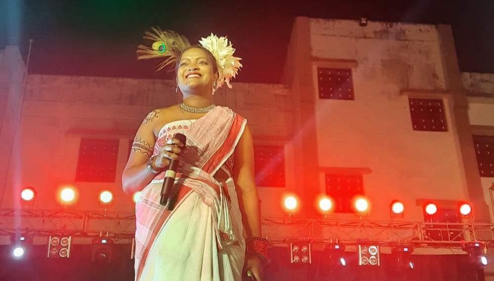 Tribal Nagpuri singer Sandhya Tirkey