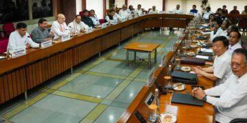 Home Minister Amit Shah Chaired All-Party Meeting On Manipur