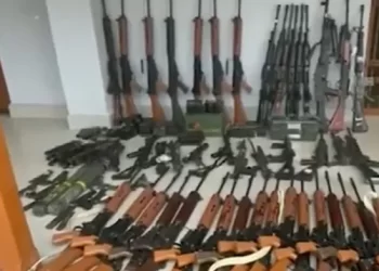 Manipur Violence : more than 140 weapons were surrendered on Friday (June 2) even as curfew was lifted from five districts.