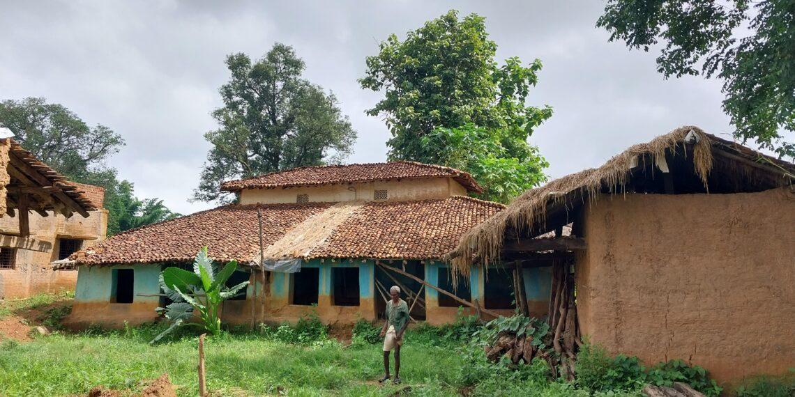 Mud Houses of Kanha tribals