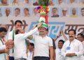 Congress Leader Rahul Gandhi At Nandurbar Rally
