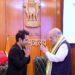 Union Home Minister Amit Shah And Tipra Motha Chief Pradyot Debbarma Greet Each Other | The Indian Tribal