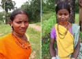 Tribal women had Godna on her hand and legs | The Indian Tribal